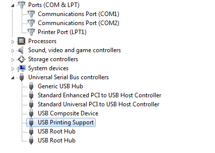 Virtual Printer Port for USB (USB001) - NI Community