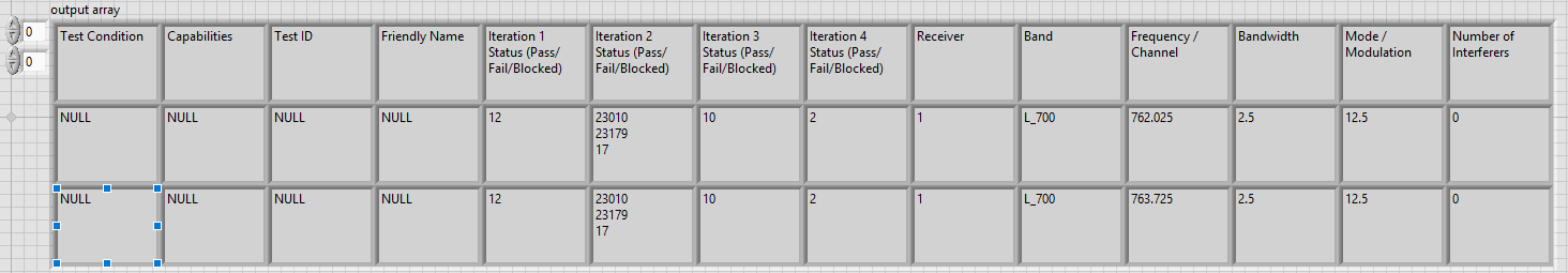 Solved: Save array (with different elements in cells) to file - NI ...