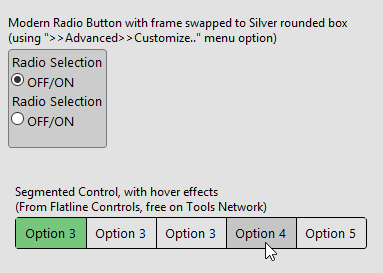 Solved: Hide the Radio Button Container - NI Community