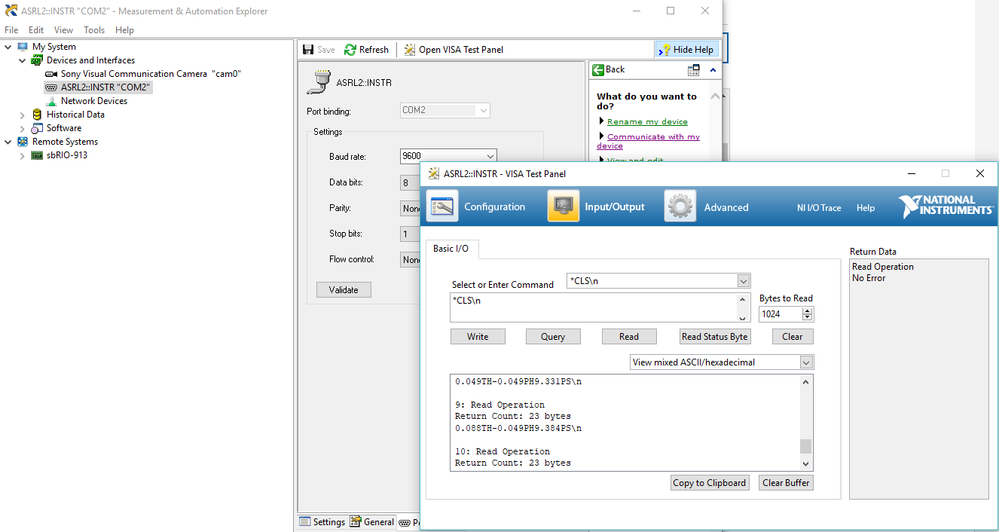 Connect STM32 via USB using virtual COM port NI Community