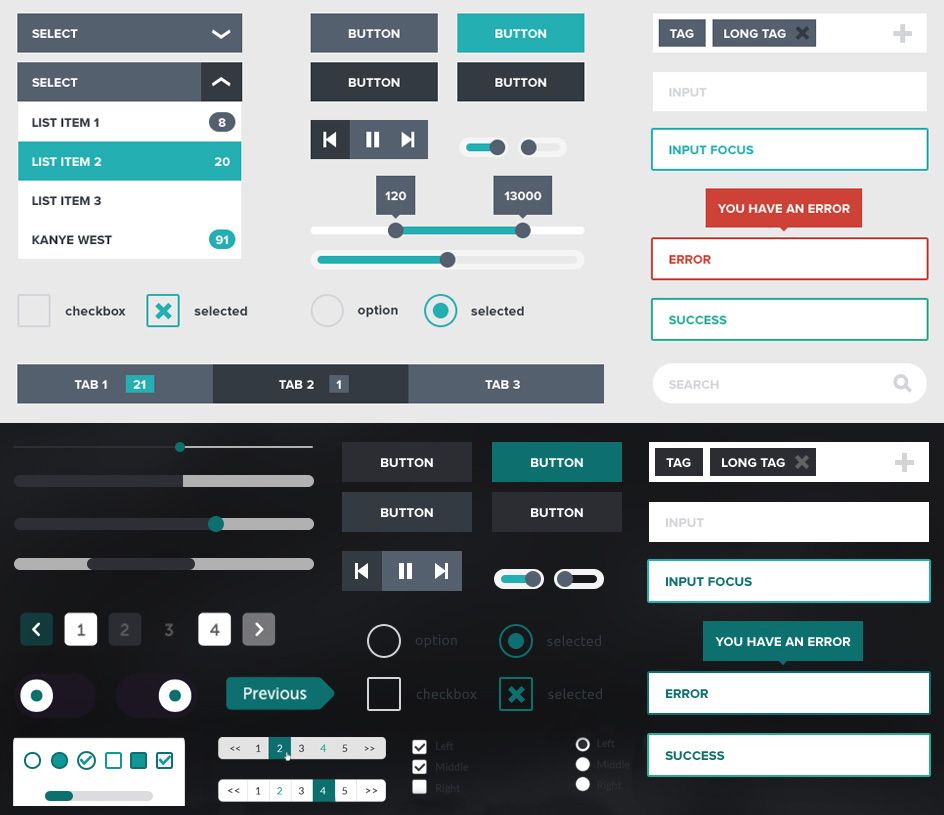 Flat UI Design – road to a stylish interface or loss of diversity? - NI ...