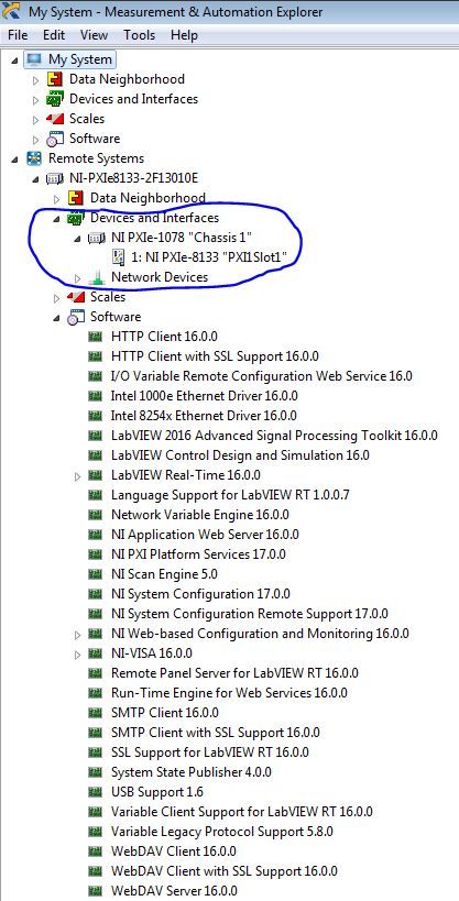 Solved: PXI controller can't detect any PXI cards - NI Community