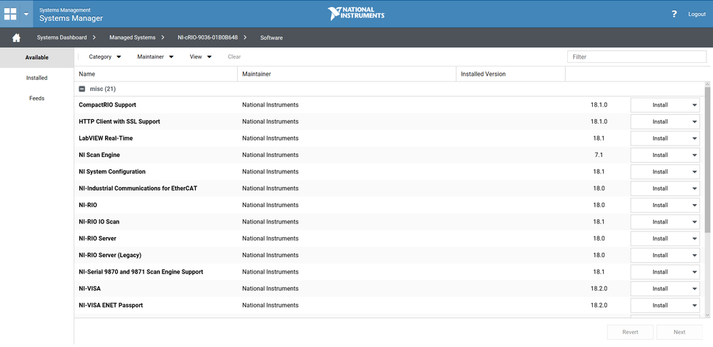 NI Software List in System Manager.PNG