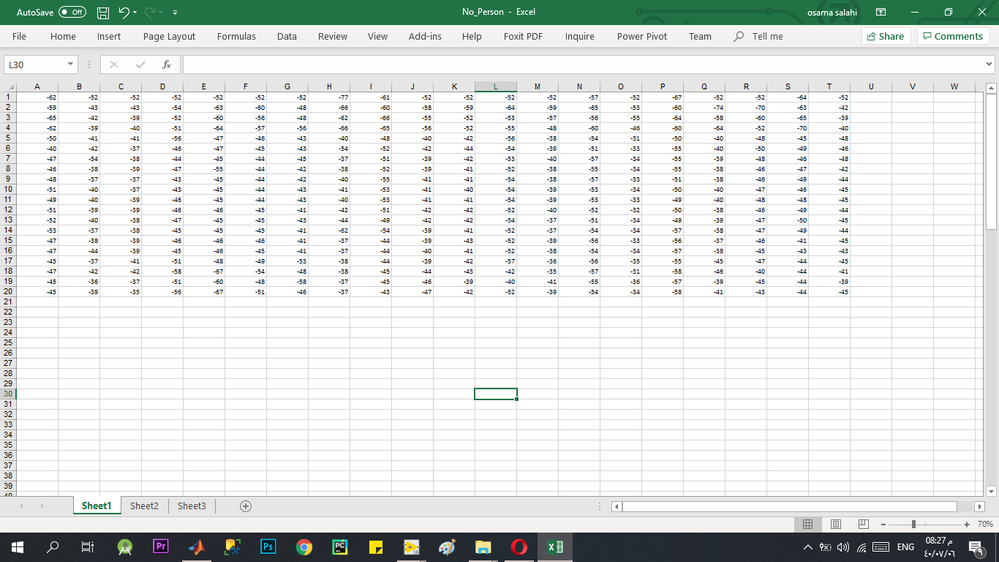 sample matrix