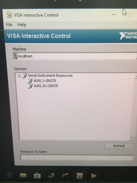 VISA Interactive control