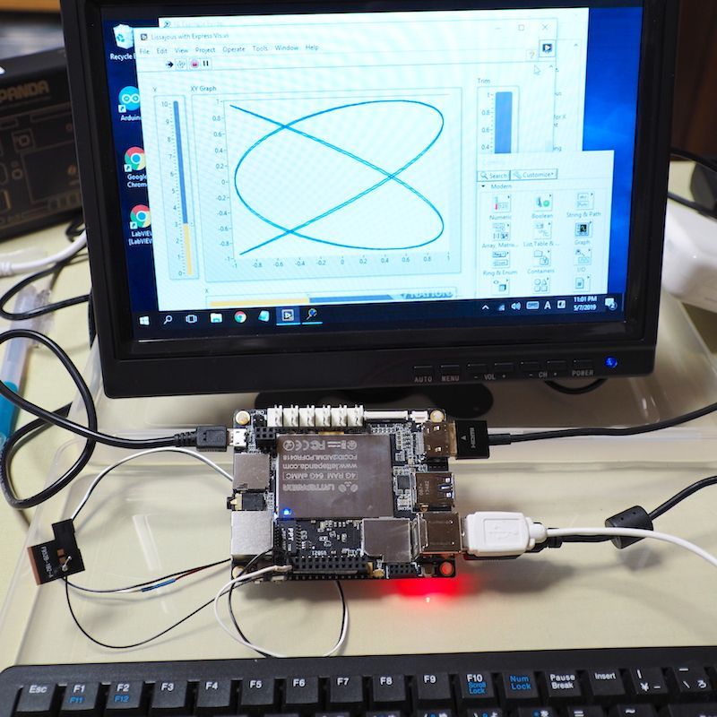 LabVIEW on LattePanda