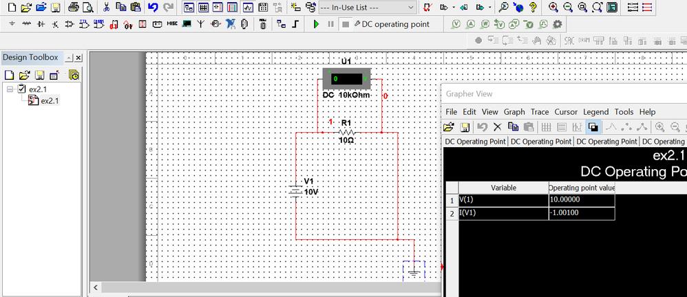 my voltmeter = 0 not change after click run