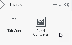 LabVIEW NXG Panel Container