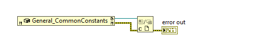 Class without explicit parent, containing only public const strings