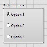 Solved: Radio Button is not Display in Silver Control - NI Community