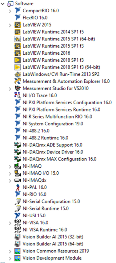 NI MAX Installed