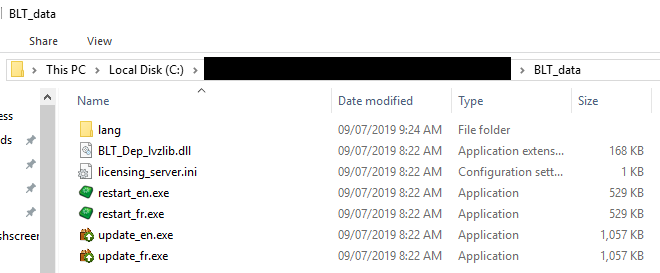 BLT_Data folder after build