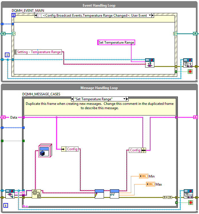 Module receives the new Setting