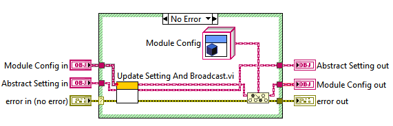 Config - Update Module Setting And Broadcast