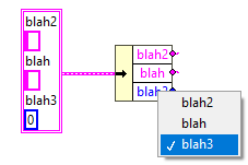 Cluster Constant and Unbundle by Name