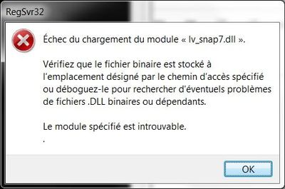 Résolu : Problème de DLL (snap7) lors de la création de l'éxécutable - NI  Community