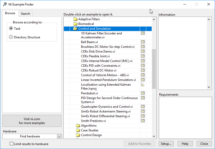 LabVIEW Examples