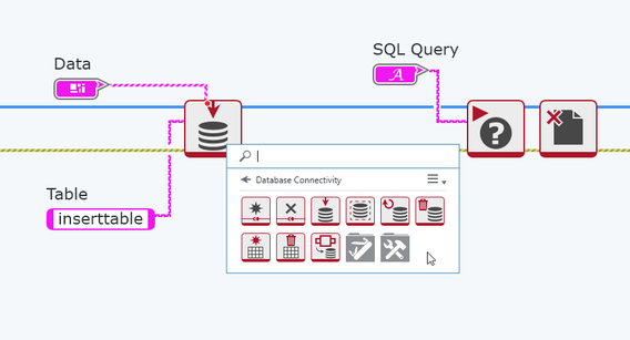 LabVIEW NXG Database Connectivity API