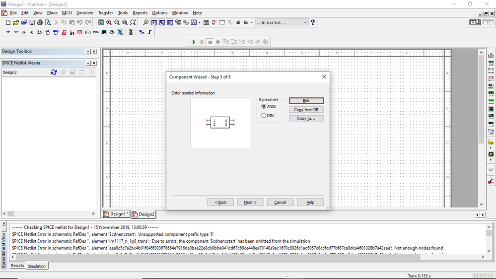 Creating a symbol for LM1117