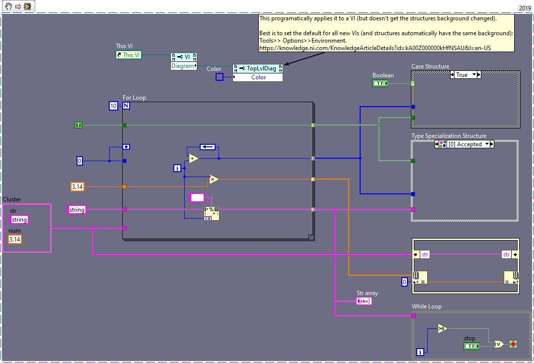 Dark mode for LabVIEW IDE NI Community