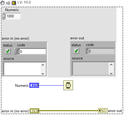 Numeric set to 1000 as default