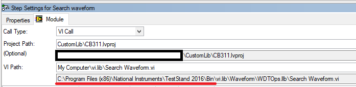 Solved: Wrong search directory with LV run-time engine. Correct with ...