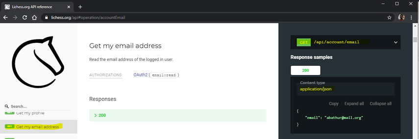 How to create a token on Lichess