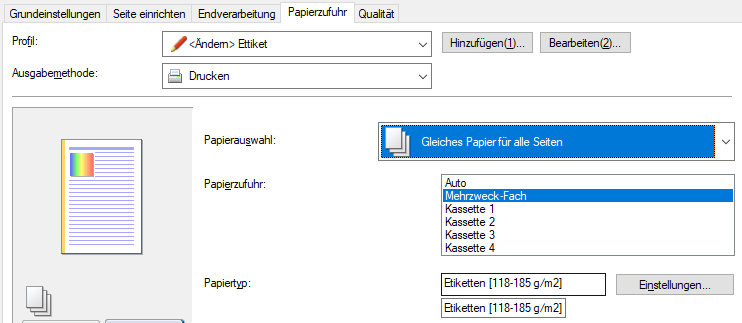 Print Excel sheet with specific papertype - NI Community