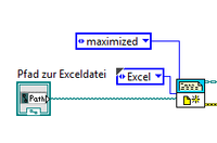 Open the excel file