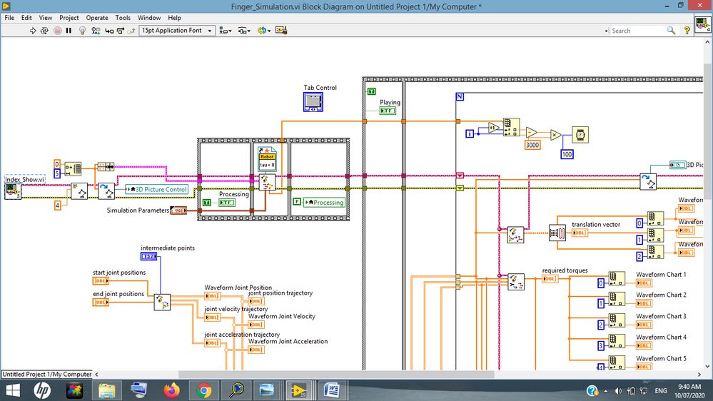 main file for dynamics