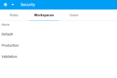 Create a workspace to control which systems and data different types of users can interact with