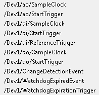 dev1 is ni 6351 (X series)