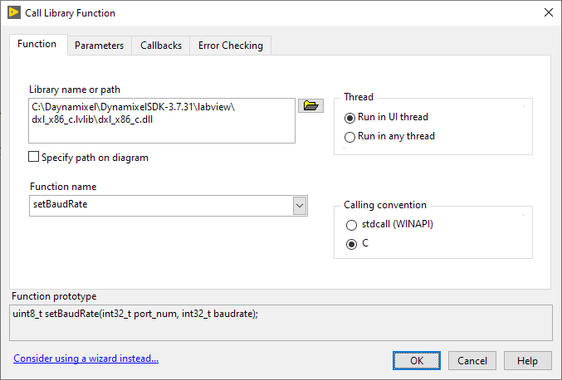 Linking to external DLLs - NI Community