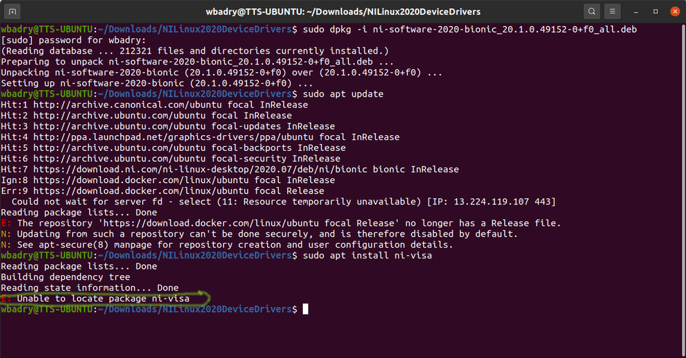 Serial port enumeration Ubuntu - NI Community