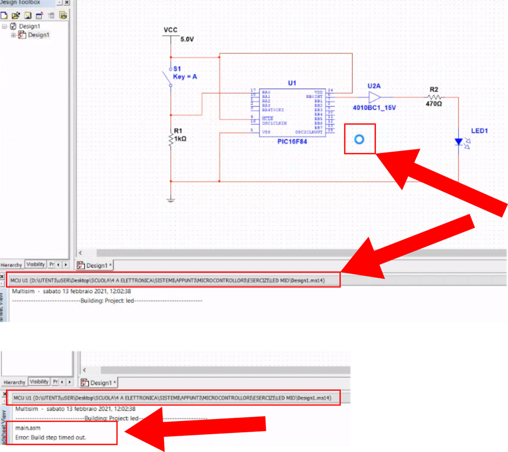 Problem building main.asm PIC MCU: build process hangs up - NI Community