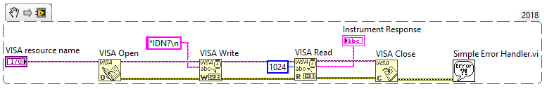 How can i use the TCP/IP to control the instrument via VISA resource ...