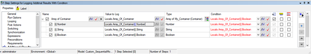 Value to Log