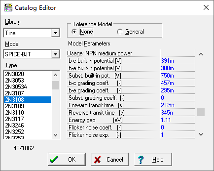 6. Comparison of MOSFET to JFET - TINA and TINACloud