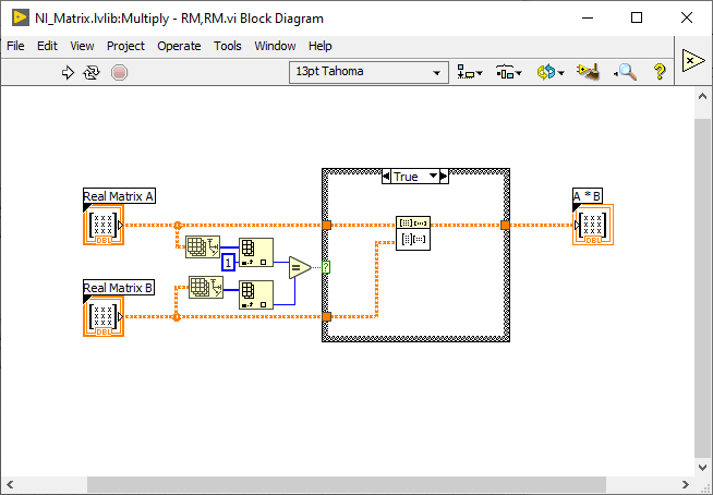 Solved: matrix multiplication - NI Community