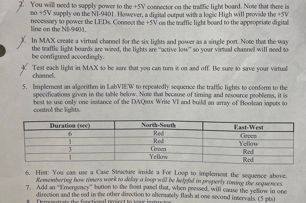 LabView Traffic Light - NI Community