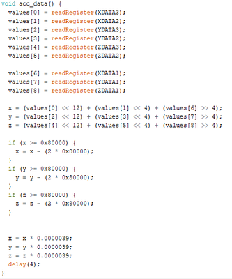 arduino code