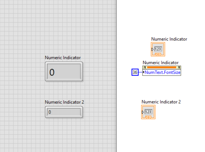 Solved: Can you change the height of a numeric indicator in LabVIEW ...