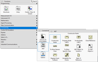 LabVIEW .NET Constructor