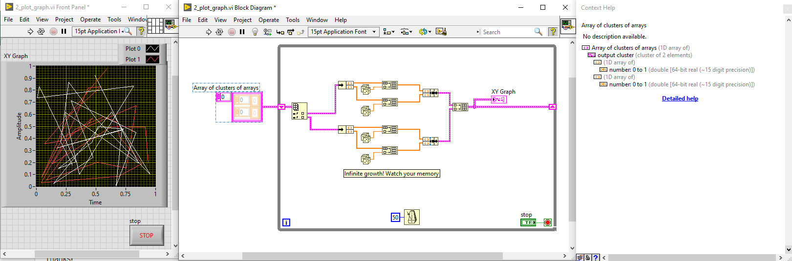 Solved: Plotting Multiple XY graphs in real time - NI Community