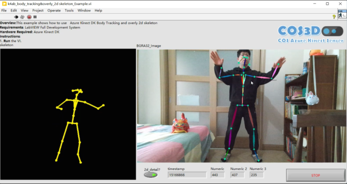 Azure Kinect Sensor Tracking - NI Community