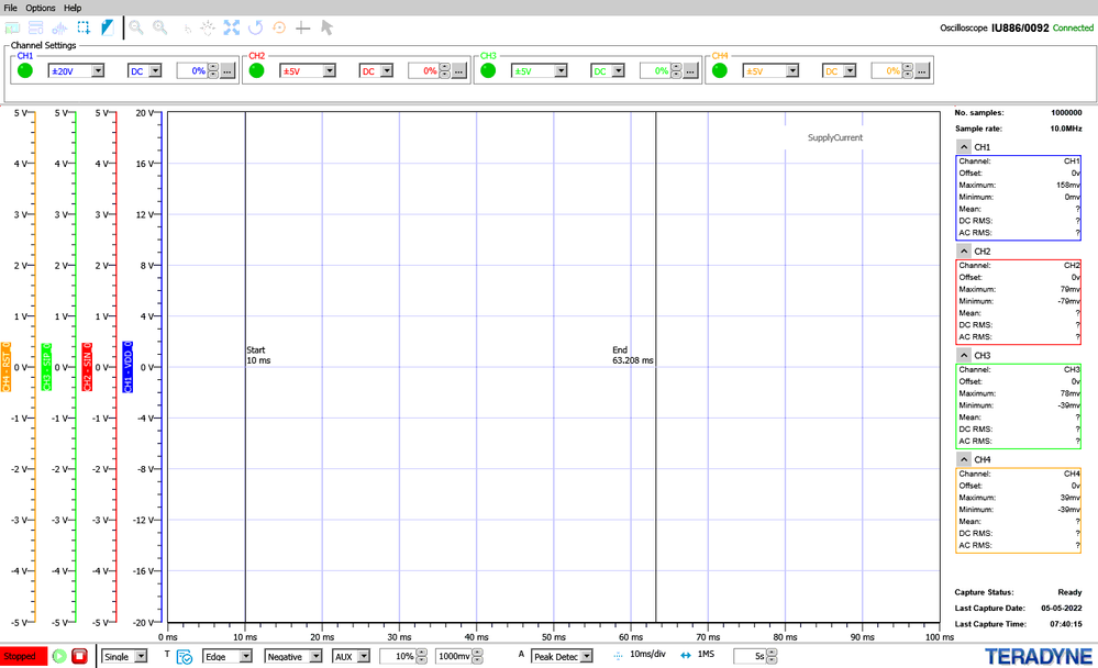 Lost waveform