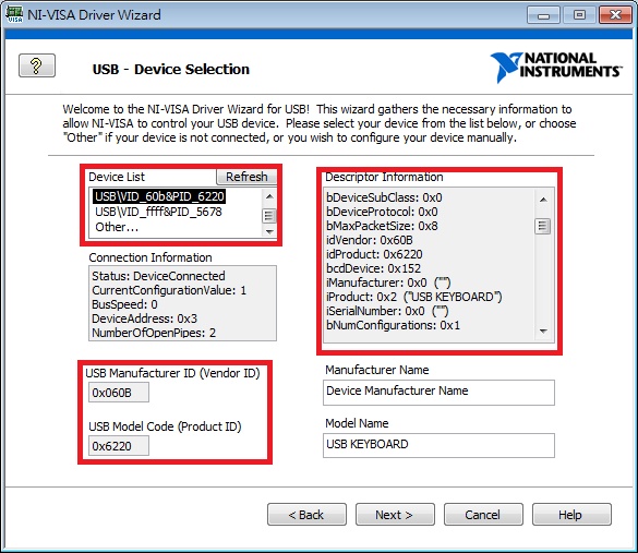 Solved: How to get ni-visa driver wizard for USB - NI Community