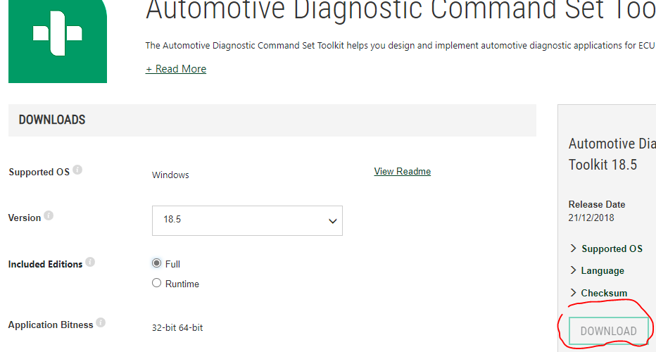Solved Installed but Missing Toolkit Automotive Diagnostic Command