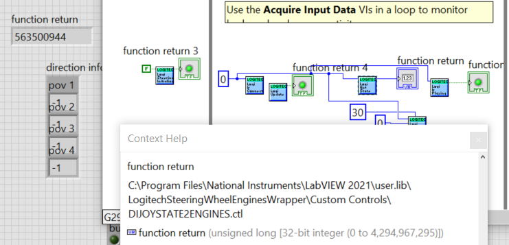 Solved: Logitech G29/G920 Steering wheel in labview - NI Community