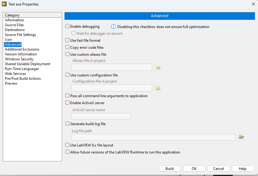 Solved COM port not detected in exe NI Community